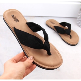 Női fekete flip-flop Big Star LL274625 1
