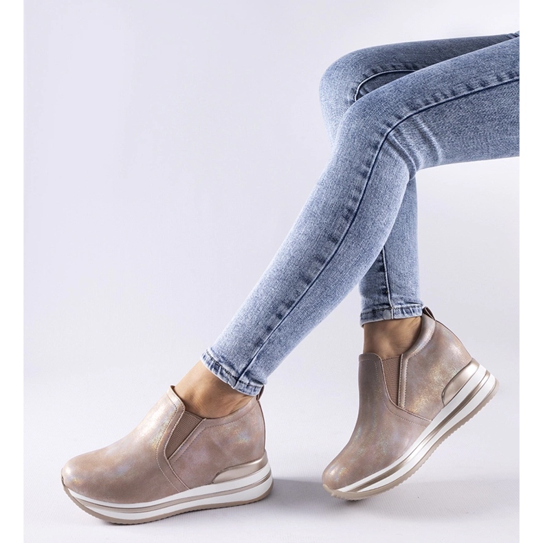 Világos rózsaszín Alquippa wedge tornacipő 1 Világos rózsaszín Alquippa wedge tornacipő 1