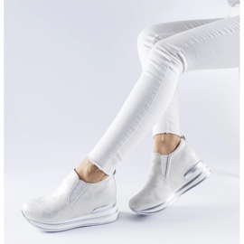 Alquippa ezüst ék alakú tornacipő 1