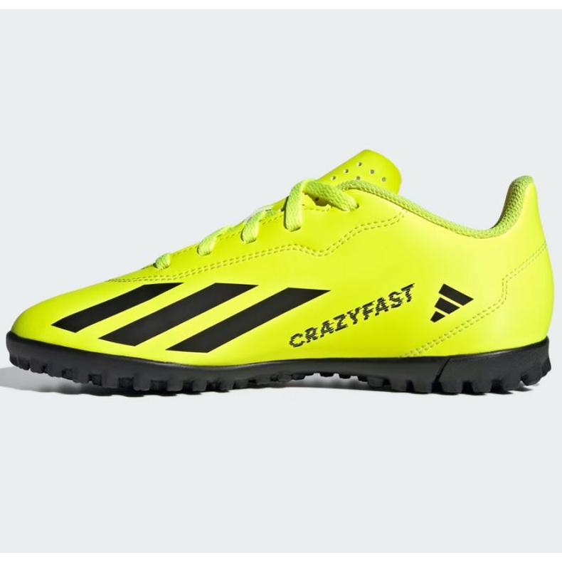 Adidas X Crazyfast Club Tf Jr IF0707 cipő sárga 1 Adidas X Crazyfast Club Tf Jr IF0707 cipő sárga 1
