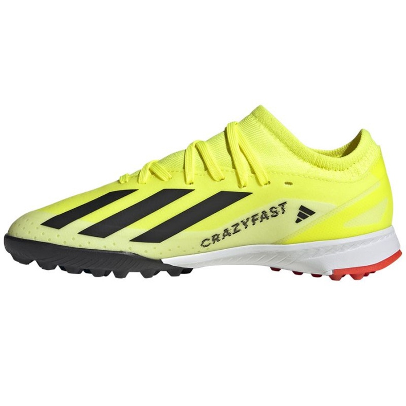 Adidas X Crazyfast League Tf Jr IF0681 cipő sárga 1