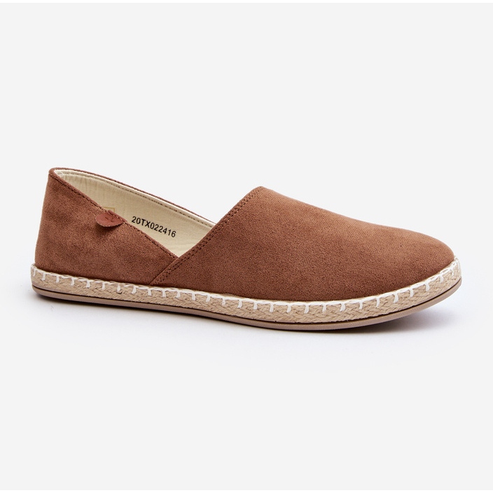 Női velúr Espadrilles barna Vulcano 1