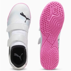 Puma Future 7 Play It Jr 107741-01 futballcipő fehér 1