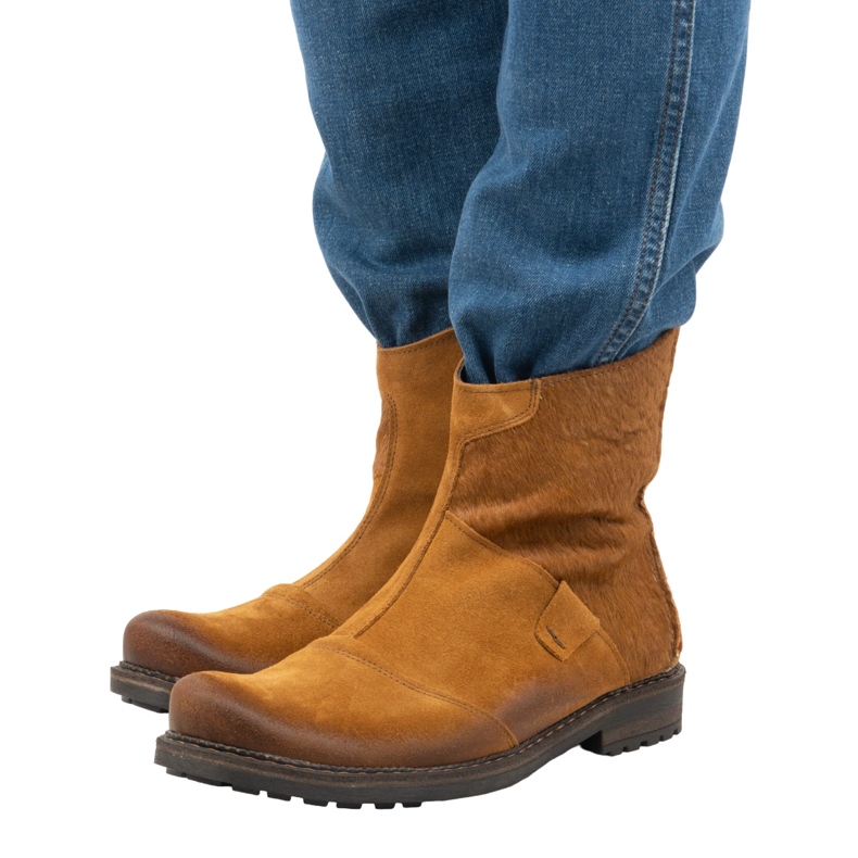 Olivier Bőr férfi csizma 553KZ piros barna 3 Olivier Bőr férfi csizma 553KZ piros barna 3