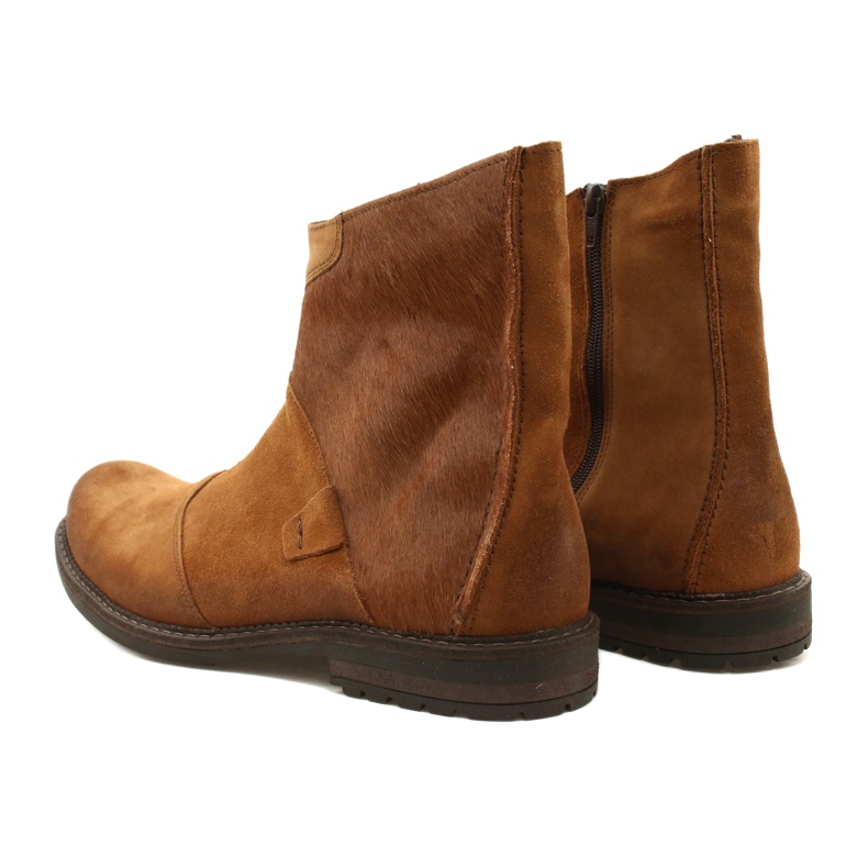 Olivier Bőr férfi csizma 553KZ piros barna 7 Olivier Bőr férfi csizma 553KZ piros barna 7