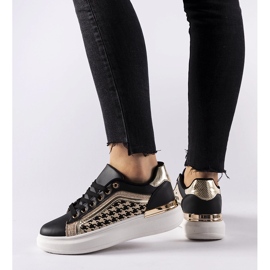 Briercliff fekete csillogó tornacipő 1