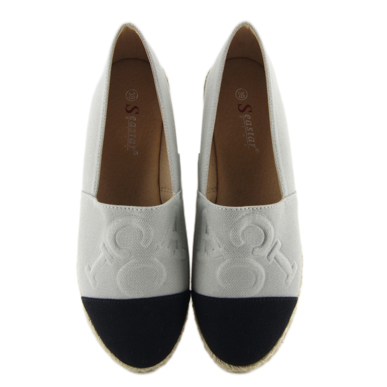 Esapdryles dombornyomott betűkkel T267 Szürke fekete 2