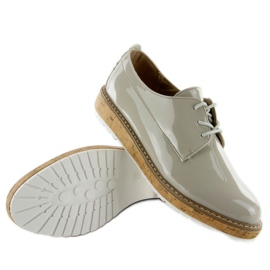 Bőr belsővel ellátott naplopók 7153 szürke 2 Bőr belsővel ellátott naplopók 7153 szürke 2