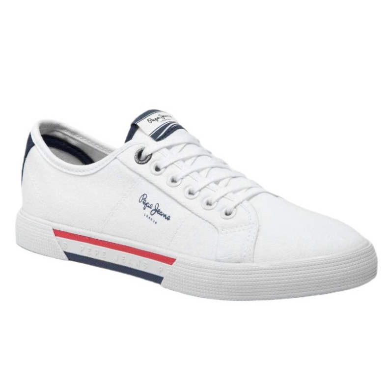 Pepe Jeans Brady Basic M PMS30816 cipő fehér 1