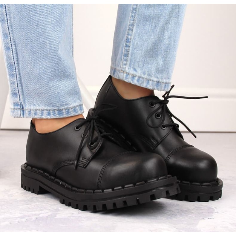 Gregor W GRE1206A bőrcsizma, fekete 2 Gregor W GRE1206A bőrcsizma, fekete 2