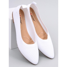 Kayla White szőtt balettlapok fehér 1