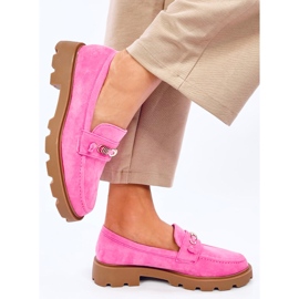 Molla Fuchsia női mokaszin rózsaszín 2