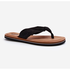 Női papucs Big Star LL274625 Fekete 1