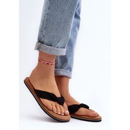 Női papucs Big Star LL274625 Fekete 2