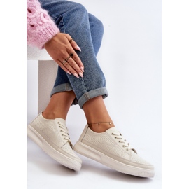 Sergio Leone Női bőr sportcipő tornacipő fehér Failla 1