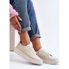 Sergio Leone Női bőr sportcipő tornacipő fehér Failla 2