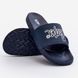 Lee Cooper férfi csúszda LCW-24-42-2481M sötétkék 2