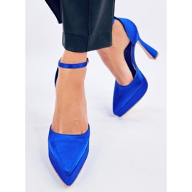 Carlie Navy platformszivattyúk kék 1