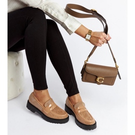 Barna naplopók Newport strasszokkal díszítve 1 Barna naplopók Newport strasszokkal díszítve 1