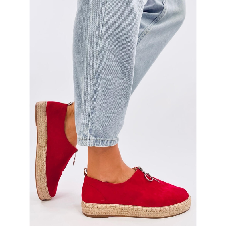 Flynn Red női espadrillák piros 2