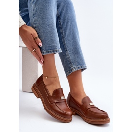 Zazoo 20165 női bőr mokaszin, barna 2 Zazoo 20165 női bőr mokaszin, barna 2