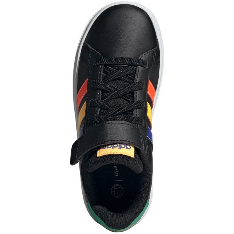 Adidas Grand Court 2.0 El K Jr HP8914 cipő fekete 1