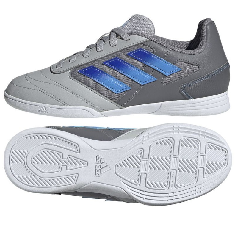 Adidas Super Sala 2 In Jr IE7560 cipő szürke 1