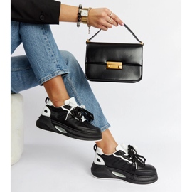 Fekete-fehér Galdino tornacipő 1