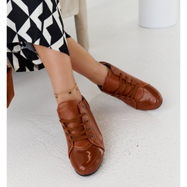 Parady barna cipő patentos orrral 1