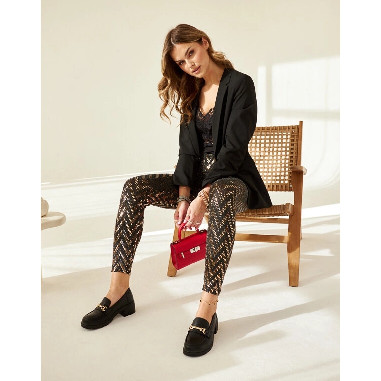 Fekete magas sarkú Sherie naplopók 2