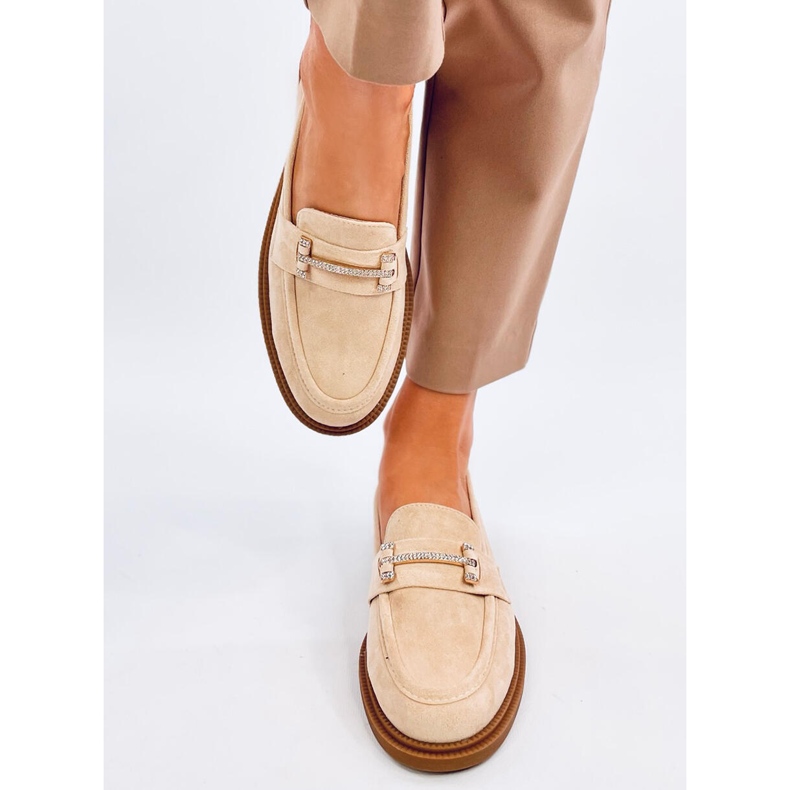 Ferdis Beige női mokaszinok bézs 1