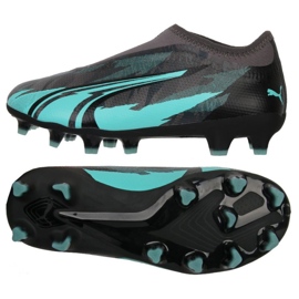 Puma Ultra Match Ll Rush FG/AG Jr 107832-01 cipő fekete 1