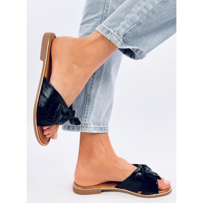 Női Lirio fekete papucs 2