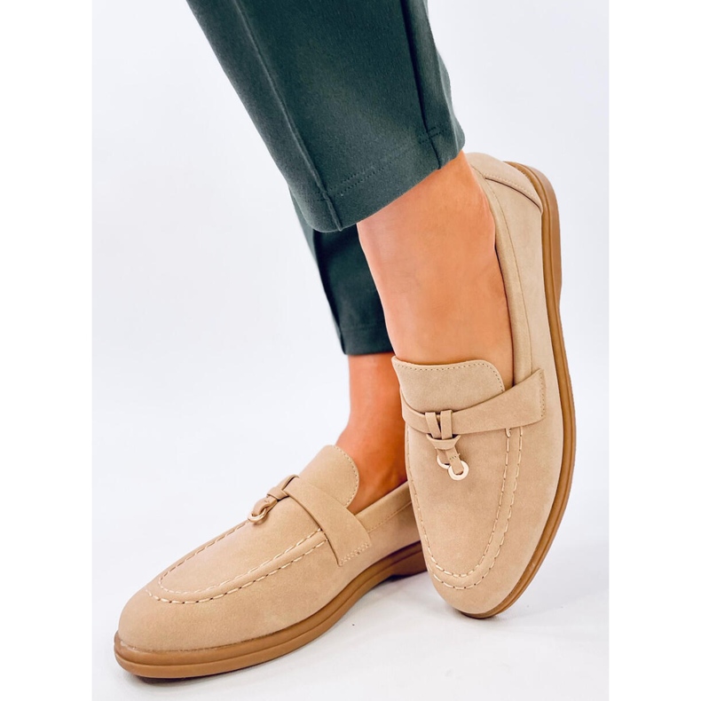 Antonisa Khaki női mokaszinok bézs 2