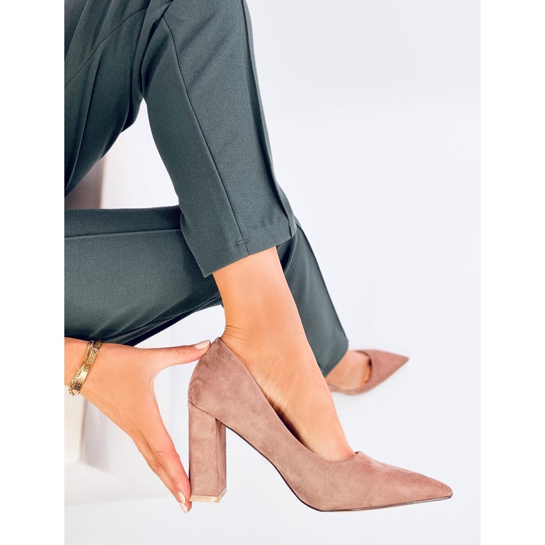 Verizon Nude tűsarkú szivattyúk rózsaszín 1