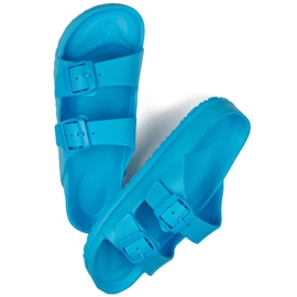 Kék flip-flop két csattal 1