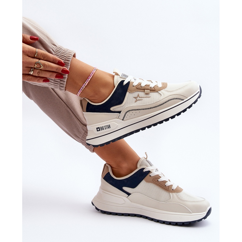 Big Star női tornacipő NN274A092 Bézs 1