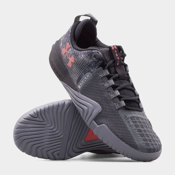 Under Armour TriBase Reign 6 cipő 3027352-400 szürke 1