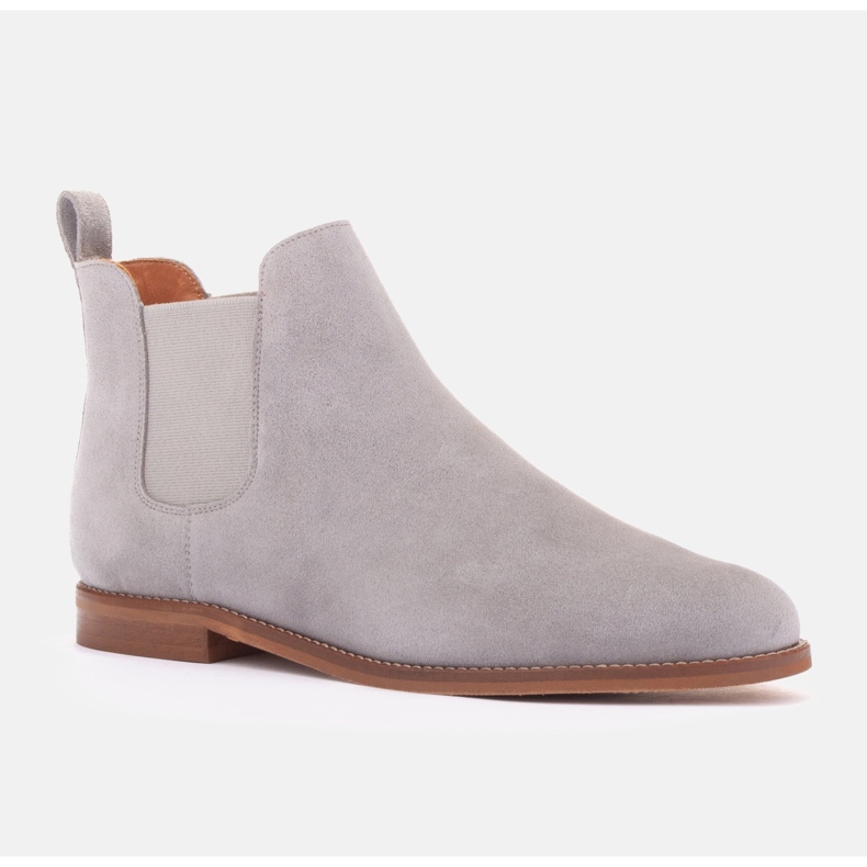 Marco Shoes Iggy Gray Chelsea csizma bézs 1