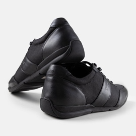 Fekete férfi tornacipő GOE NN1N4004 1
