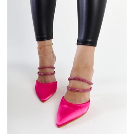 Rózsaszín magas sarkú flip-flop a Raffaelina-tól 1