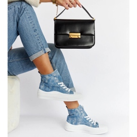 Kék Vicente platform tornacipő 1