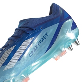 Adidas X Crazyfast.1 Sg M IE6628 focicipő kék 5