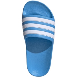 Adidas Adilette Aqua Slides Jr ID2621 flip-flop kék 1 Adidas Adilette Aqua Slides Jr ID2621 flip-flop kék 1