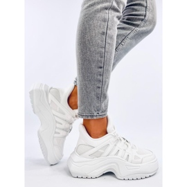 Nuthall White wedge tornacipő fehér 2