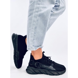 Wades Fekete zoknis tornacipő 2