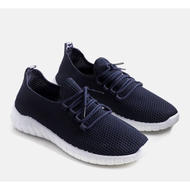 Sötétkék férfi Eltro sportcipő 1