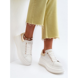 GOE női bőr tornacipő NN2N4031 fehér 1