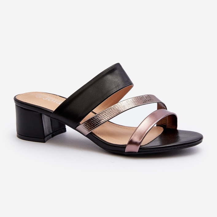 Női alacsony sarkú flip-flop fekete Rosila 1