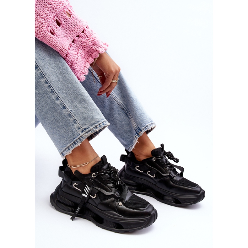 GOE női tornacipő NN2N4040 fekete 1